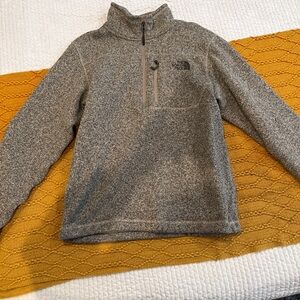 Mens medium north face quarter zip